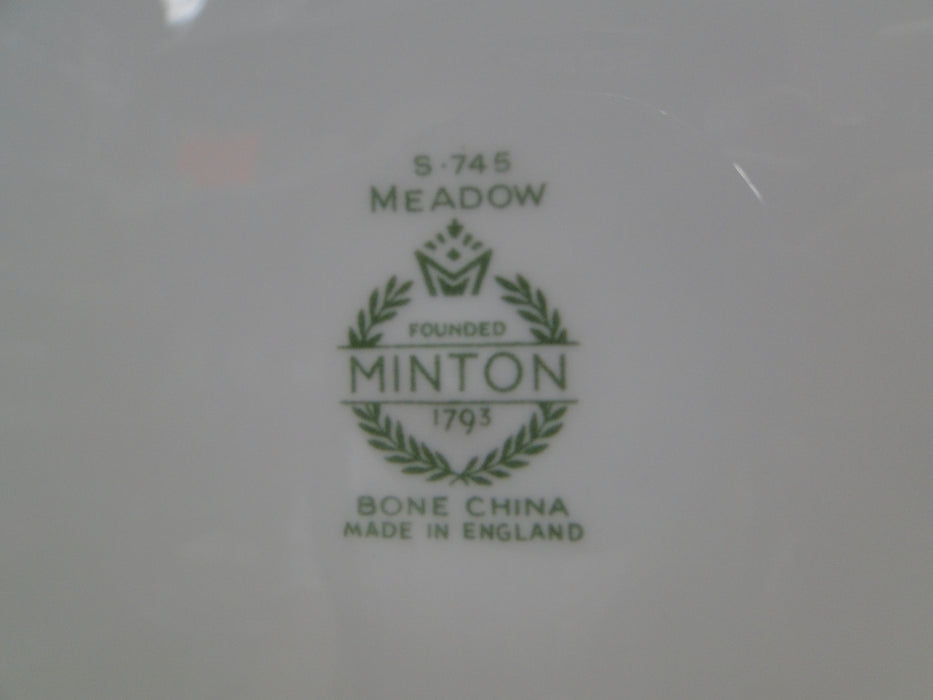 Minton Meadow, Smooth, Floral, Gold Trim: Bread Plate (s), 6 3/8"