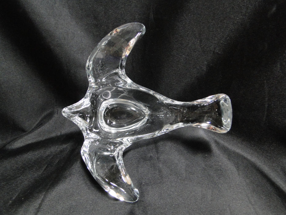Princess House Figurine: Open Bird #458 Figurine, 7 1/4" x 7 1/4" x 4 1/4" Tall