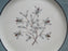 Lenox Kingsley, Teal Rim, Flowers, Platinum: Salad Plate (s), 8 3/8"