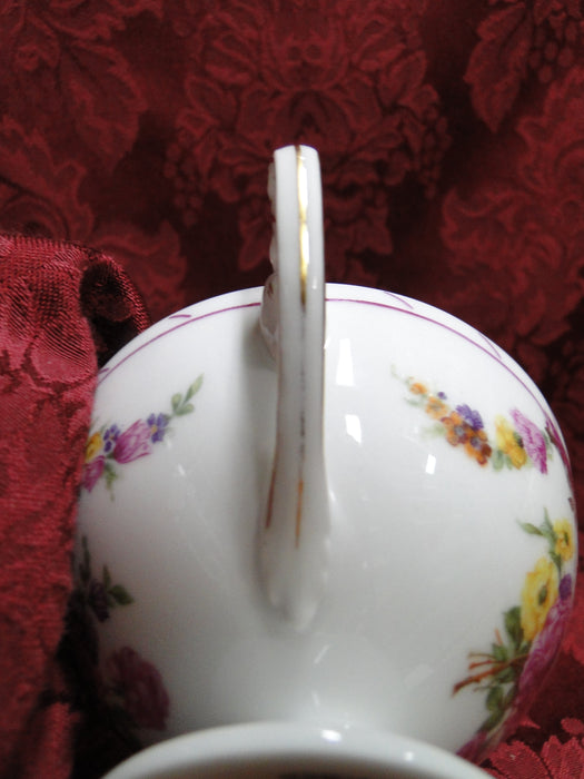 Rosenthal Kings Rose, White w/ Flowers: Cream Soup Bowl (s)
