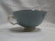 Lenox Kingsley, Teal Rim, Flowers, Platinum: Cup & Saucer Set (s), 2 1/8" Tall