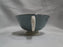 Lenox Kingsley, Teal Rim, Flowers, Platinum: Cup & Saucer Set (s), 2 1/8" Tall