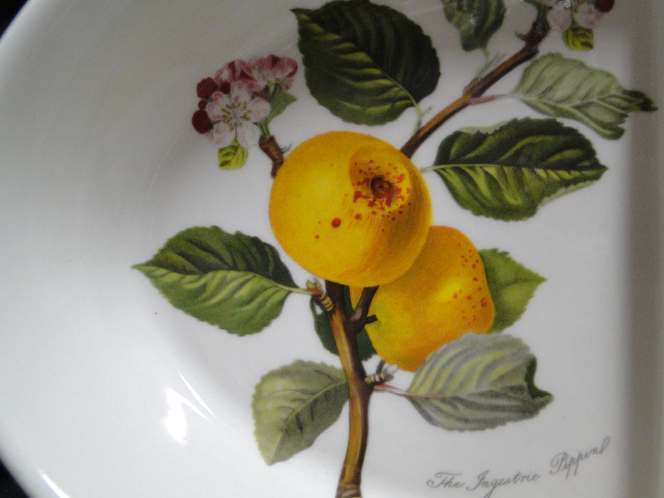 Portmeirion Pomona: Divided Serving Bowl, Pippin, Morning Apple, 11 1/2", Laurel