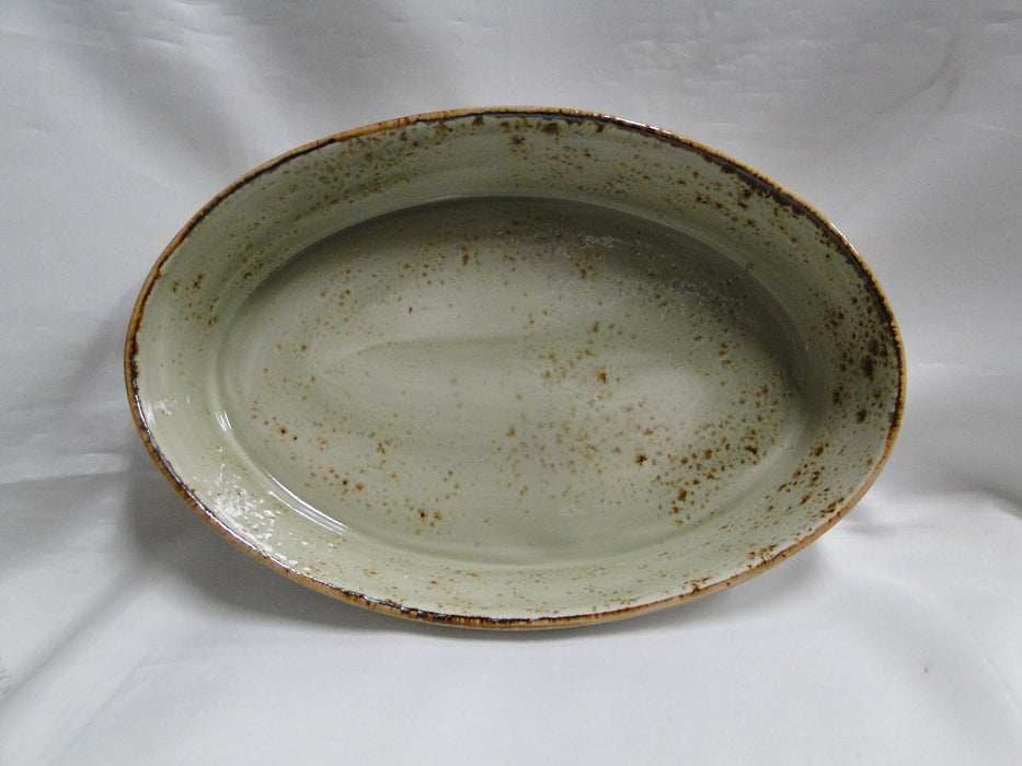 Steelite Craft, England: NEW Green Sole Baker / Serving Bowl, 11", 52 oz
