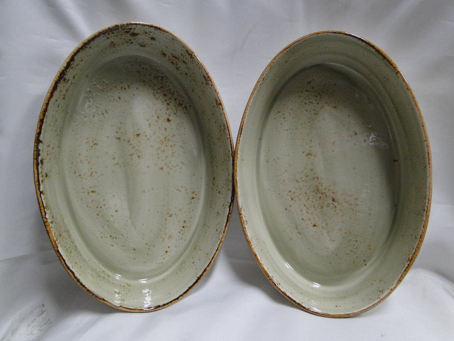 Steelite Craft, England: NEW Green Sole Baker / Serving Bowl, 11", 52 oz