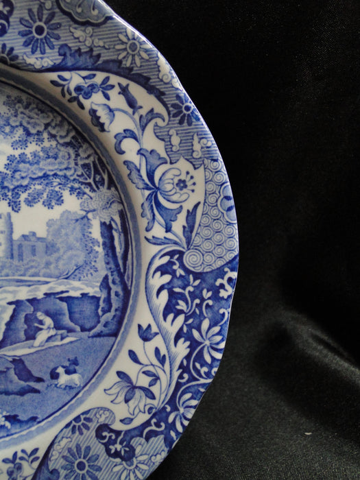 Spode Italian, Blue Scene, England: Bread Plate (s), 6 1/4"