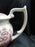 Spode Pink Tower, Pink Floral w/ Scene: Teapot & Lid, 5 3/4" Tall