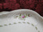 Rosenthal Sanssouci Rose Ivory, Pink Roses: Oval Serving Platter, 15 1/4"