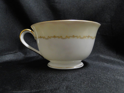 Noritake Oradell, 588, Flowers, Red & Yellow Edge: Cup & Saucer Set (s), 2 1/8"