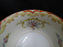Noritake Oradell, 588, Flowers, Red & Yellow Edge: Cup & Saucer Set (s), 2 1/8"