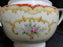 Noritake Oradell, 588, Flowers, Red & Yellow Edge: Sugar Bowl, No Lid, 3 1/4"