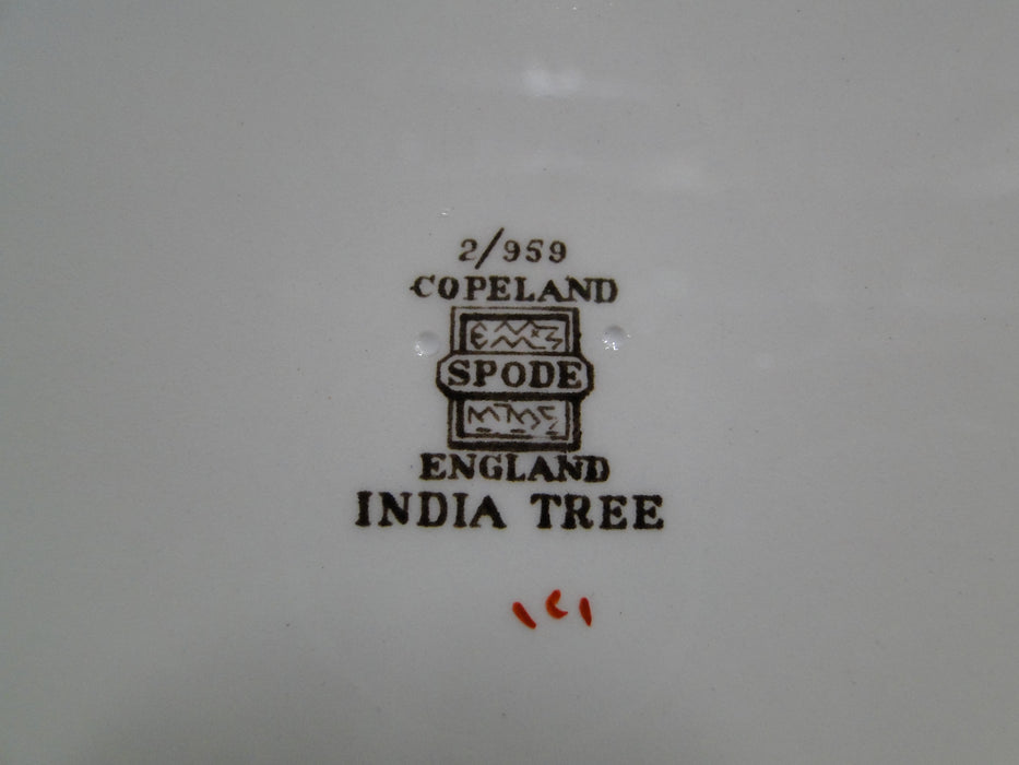 Copeland Spode India Tree Orange Rust: Luncheon Plate (s), 8 7/8"