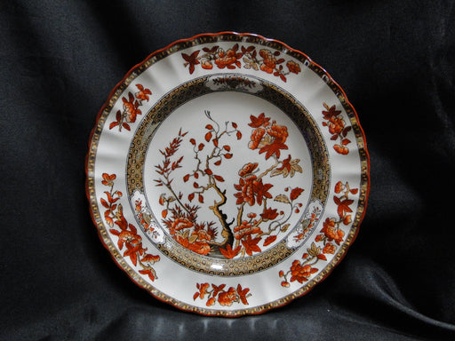Copeland Spode India Tree Orange Rust: Luncheon Plate (s), 8 7/8", Crazing