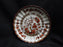 Copeland Spode India Tree Orange Rust: Bouillon & Saucer Set, 2 1/8", No Trim