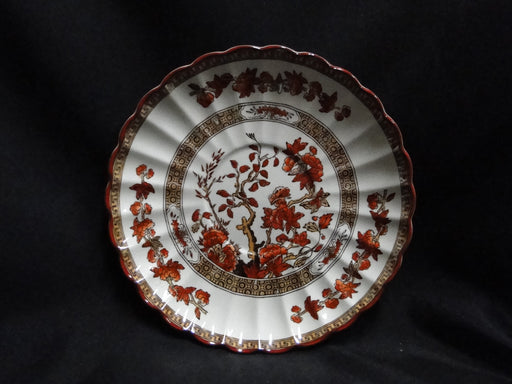 Copeland Spode India Tree Orange Rust: 5 7/8" Bouillon Saucer Only