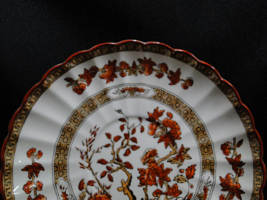 Copeland Spode India Tree Orange Rust: 5 7/8" Bouillon Saucer Only