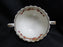 Copeland Spode India Tree Orange Rust: Bouillon & Saucer Set, 2 1/8", No Trim