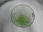 Anchor Hocking Cameo Green, Ballerina, Vaseline: Footed Tumbler, 4 3/4", As Is