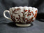 Copeland Spode India Tree Orange Rust: Cup & Saucer Set (s), 2 1/8", Bkstamp