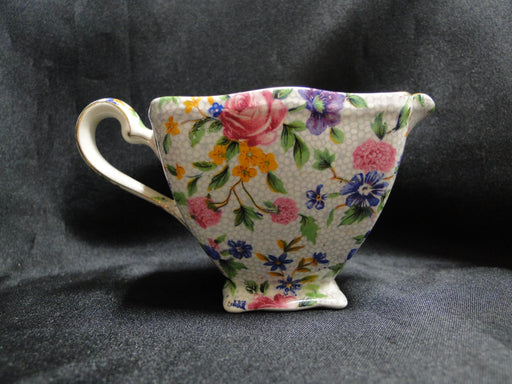 Royal Winton Old Cottage Chintz: Ascot Creamer / Cream Pitcher, 2 3/8"