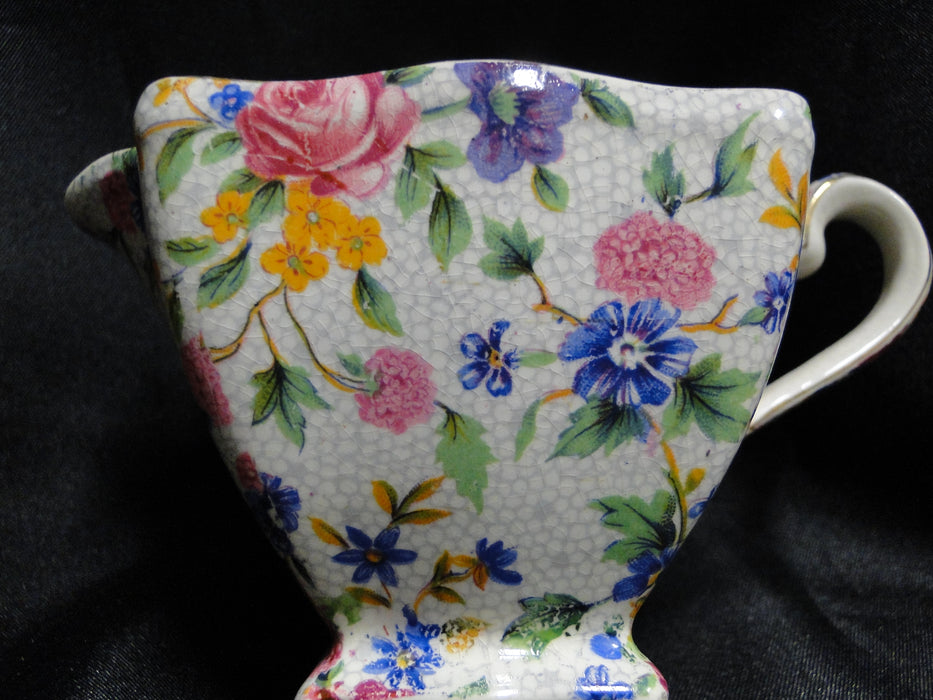 Royal Winton Old Cottage Chintz: Ascot Creamer / Cream Pitcher, 2 3/8"