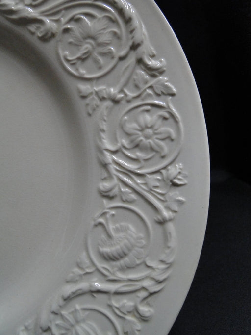 Wedgwood Patrician, Embossed Flowers & Scrolls: Dinner Plate, 10 5/8", As Is