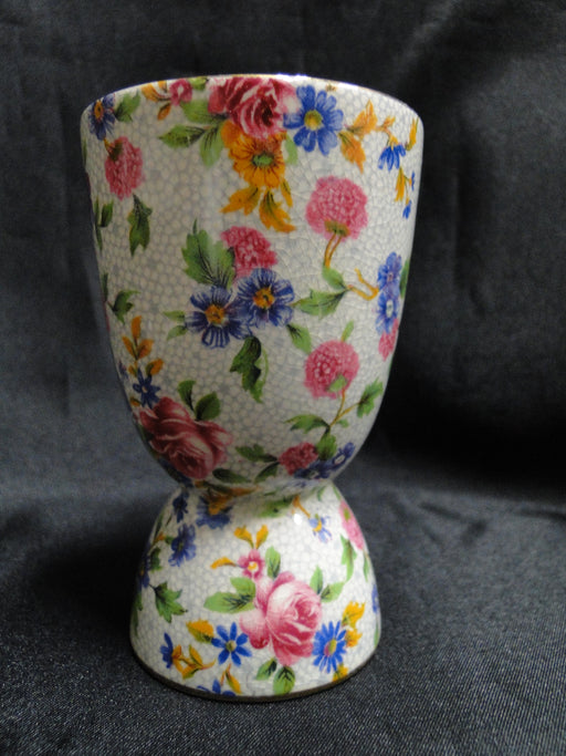 Royal Winton Old Cottage Chintz: Double Egg Cup, 3 3/4" Tall