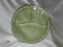 Anchor Hocking Cameo Green, Ballerina, Vaseline: Grill Plate, 10 1/2"