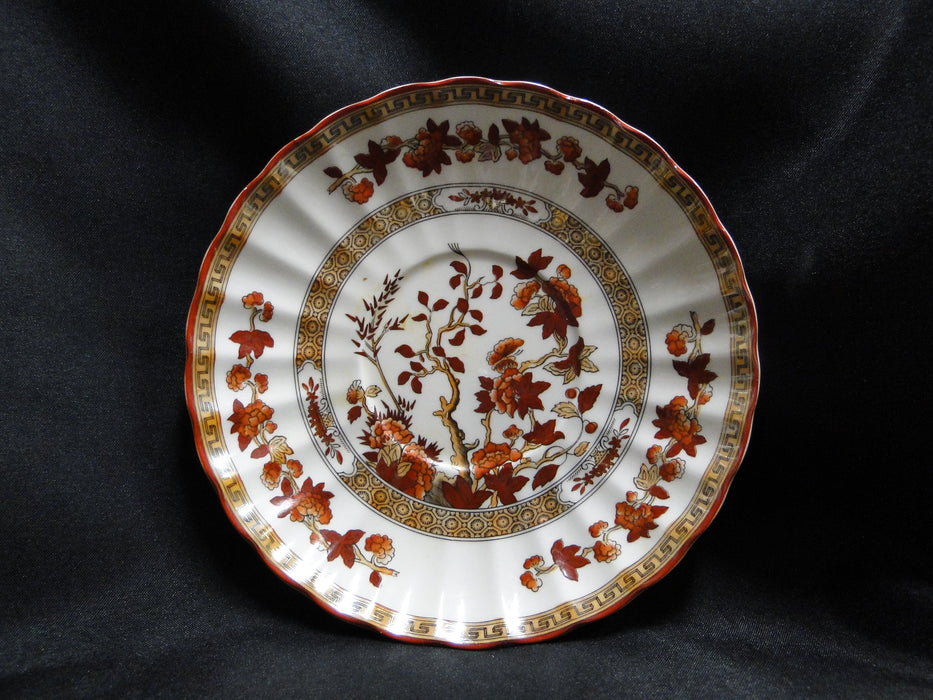 Spode Indian Tree Orange Rust: Cup & Saucer Set (s), 2 1/8" Tall