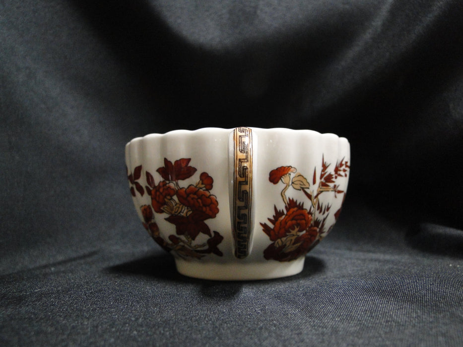 Spode Indian Tree Orange Rust: Cup & Saucer Set (s), 2 1/8" Tall