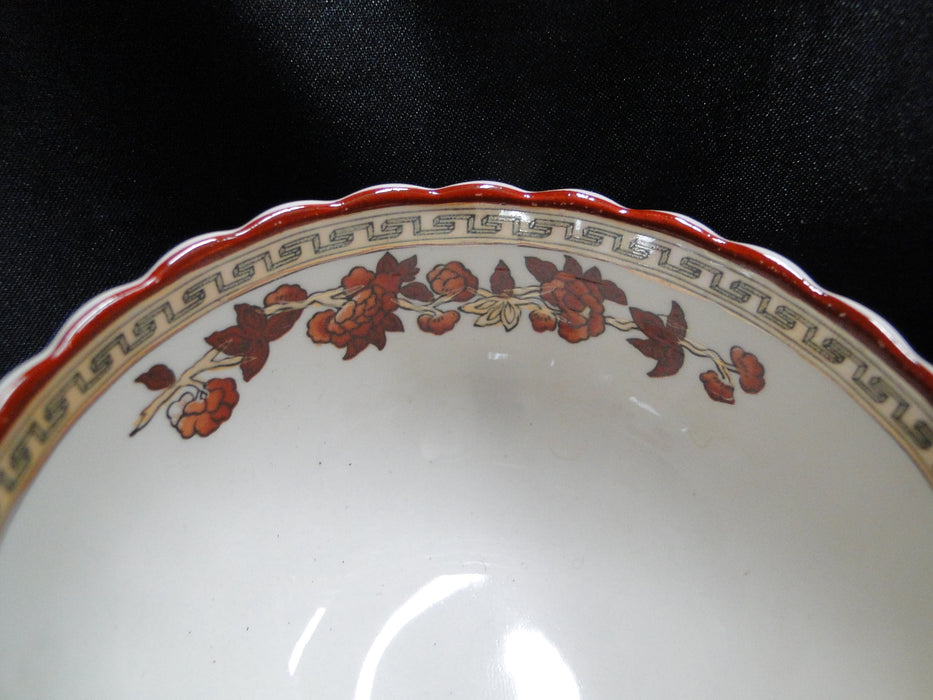 Spode Indian Tree Orange Rust: Cup & Saucer Set (s), 2 1/8" Tall