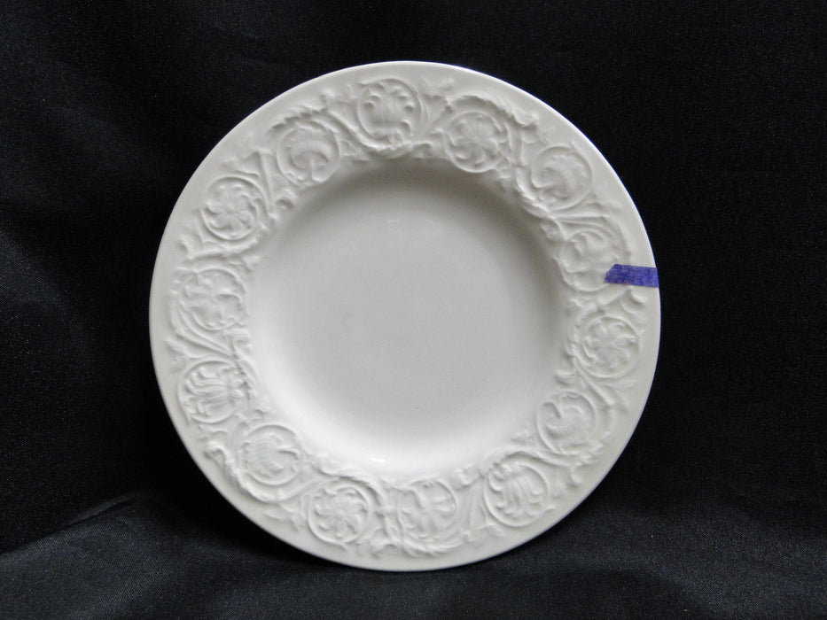 Wedgwood Patrician, Embossed Flowers & Scrolls: Bread Plate, 6 1/4", Nick