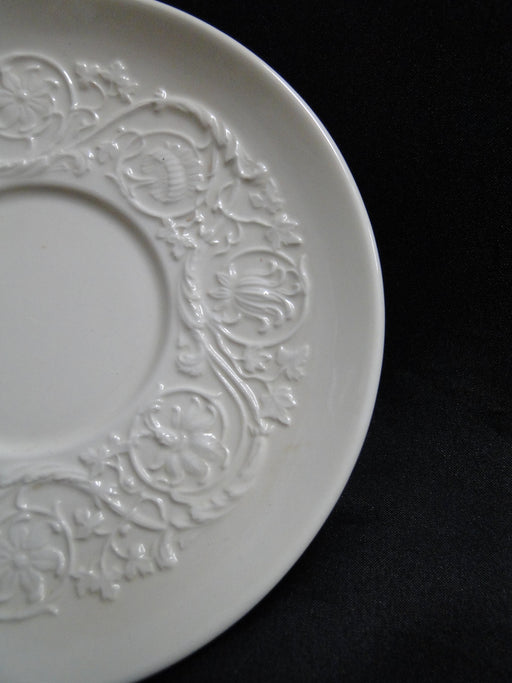 Wedgwood Patrician, Embossed Flowers & Scrolls: 5 7/8" Saucer (s) Only