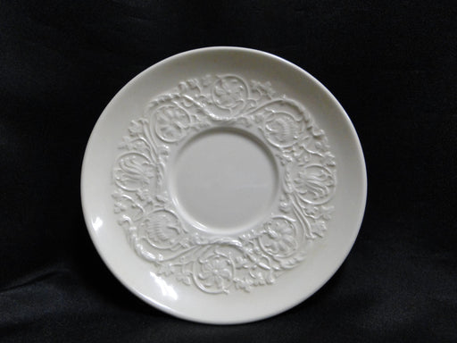 Wedgwood Patrician, Embossed Flowers & Scrolls: 5 7/8" Saucer (s) Only