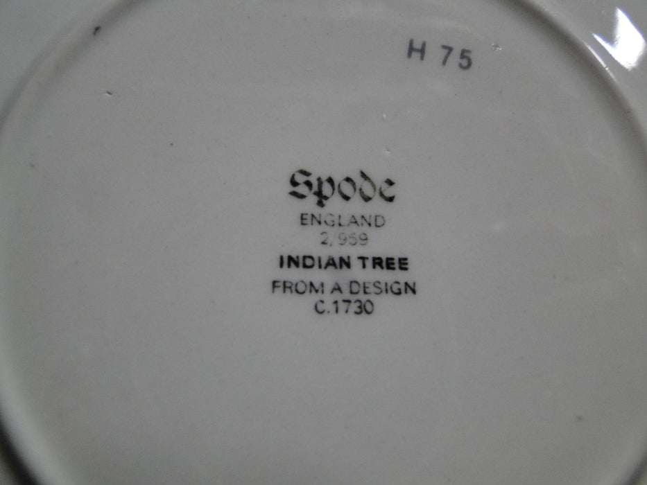 Spode Indian Tree Orange Rust: Cup & Saucer Set (s), 2 3/4" Tall