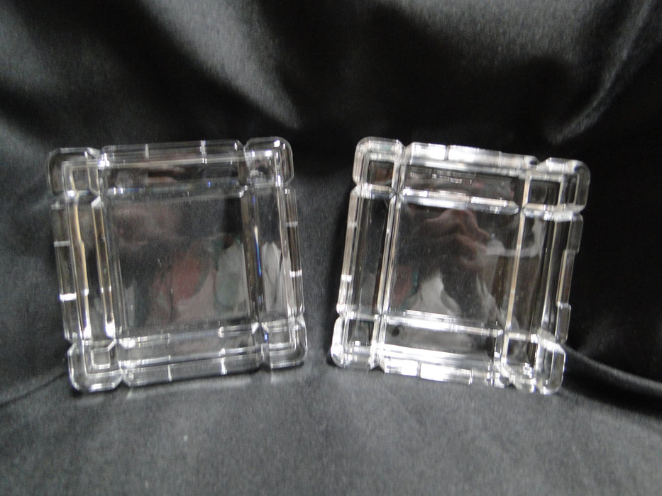 Royal Crystal Rock Cuba: Square Box w/ Lid, 3 5/8" x 2" Tall