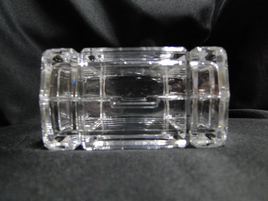 Royal Crystal Rock Cuba: Square Box w/ Lid, 3 5/8" x 2" Tall