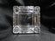 Royal Crystal Rock Cuba: Square Box w/ Lid, 3 5/8" x 2" Tall