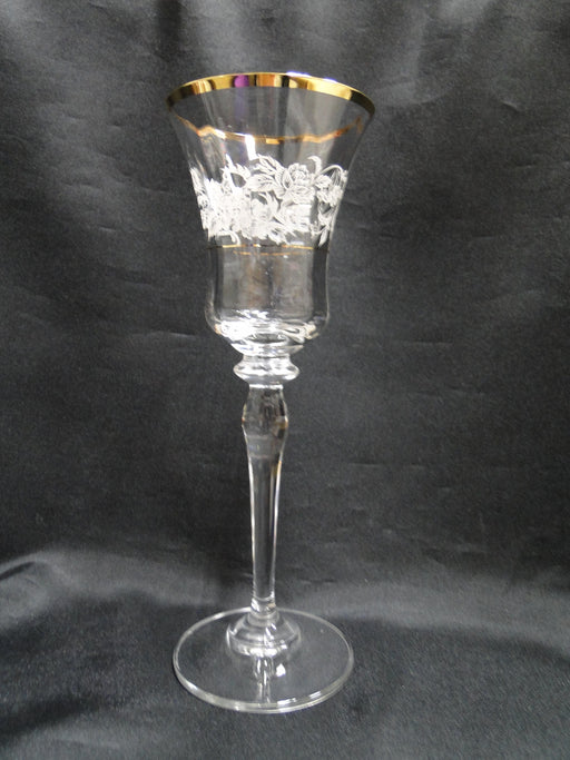 Mikasa Antique Lace, Florals, Gold: Wine Glass (es), 8 5/8" Tall