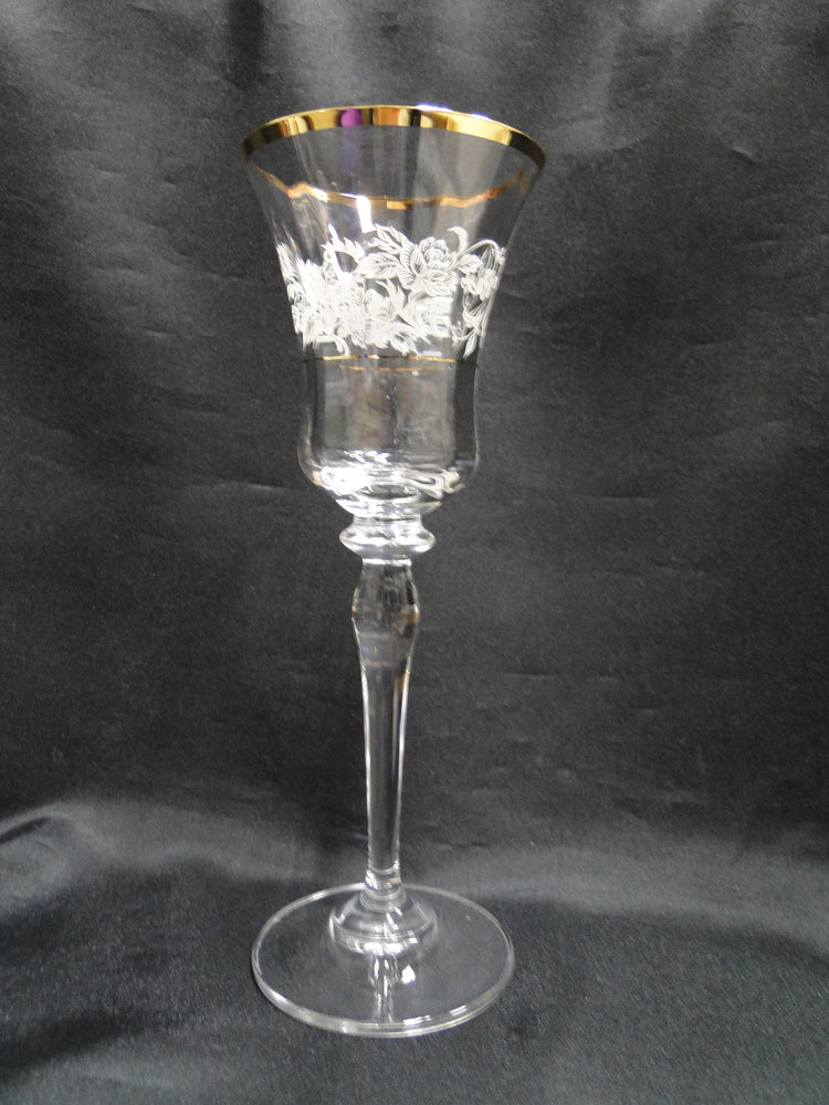 Mikasa Antique Lace, Florals, Gold: Wine Glass (es), 8 5/8 Tall — Dishes  Encore