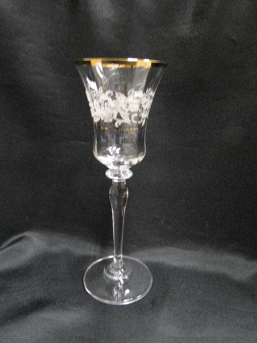 Mikasa Antique Lace, Florals, Gold: Wine Glass (es), 8 5/8" Tall