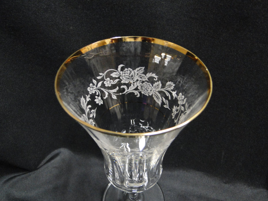 Mikasa Antique Lace, Florals, Gold: Iced Tea (s), 8 1/8" Tall