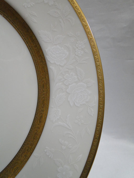 Mikasa Antique Lace, Gold Encrusted: Round Serving Platter, 12"