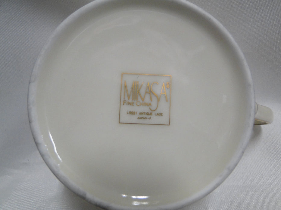 Mikasa Antique Lace, Gold Encrusted: Cup & Saucer Set (s), 2 1/4"
