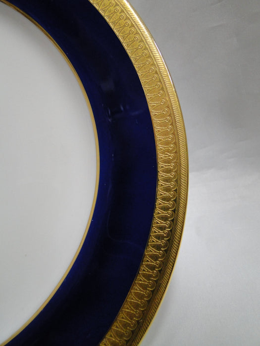 Minton G6262, Cobalt Blue, Encrusted Gold: Dinner Plate (s), 10 1/4"