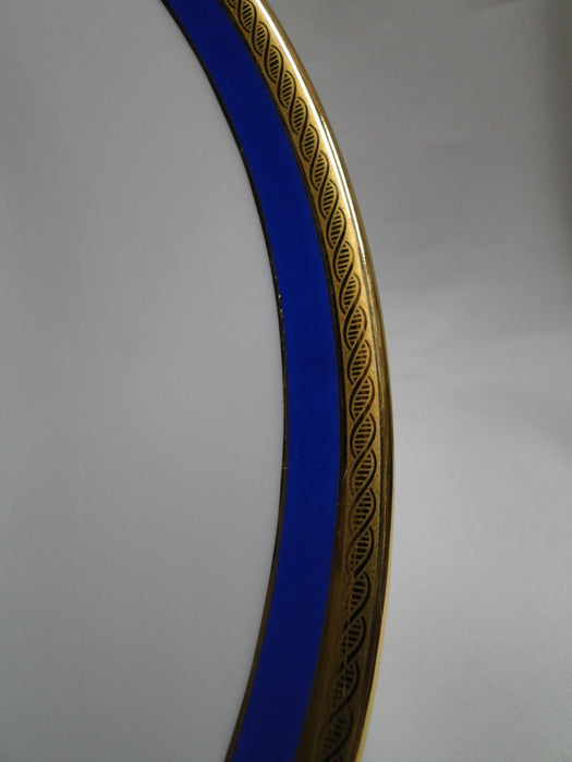 Richard Ginori Palermo Blue, Gold Encrusted: Dinner Plate (s), 10 1/4"