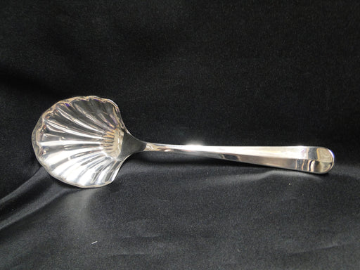 International Silver INS630 Silverplate Flatware: Shell Casserole Spoon, 9 7/8"