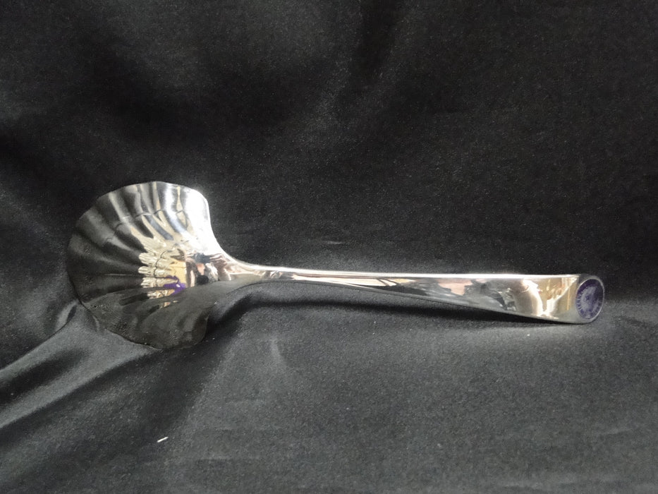 International Silver INS630 Silverplate Flatware: Shell Casserole Spoon, 9 7/8"