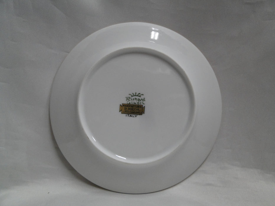 Richard Ginori Palermo Blue, Gold Encrusted: Bread Plate (s), 6 1/8"