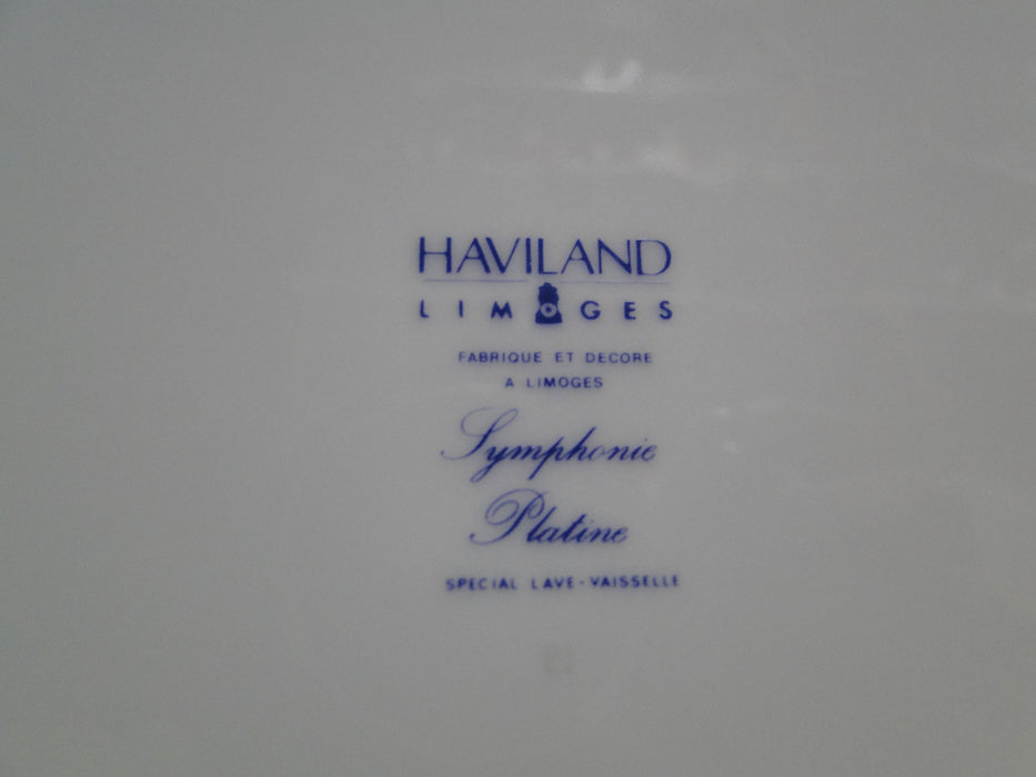 Haviland Symphonie Platine, Platinum: Dinner Plate (s), 10 3/4"